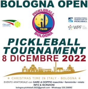 pickleball torneo a Bologna