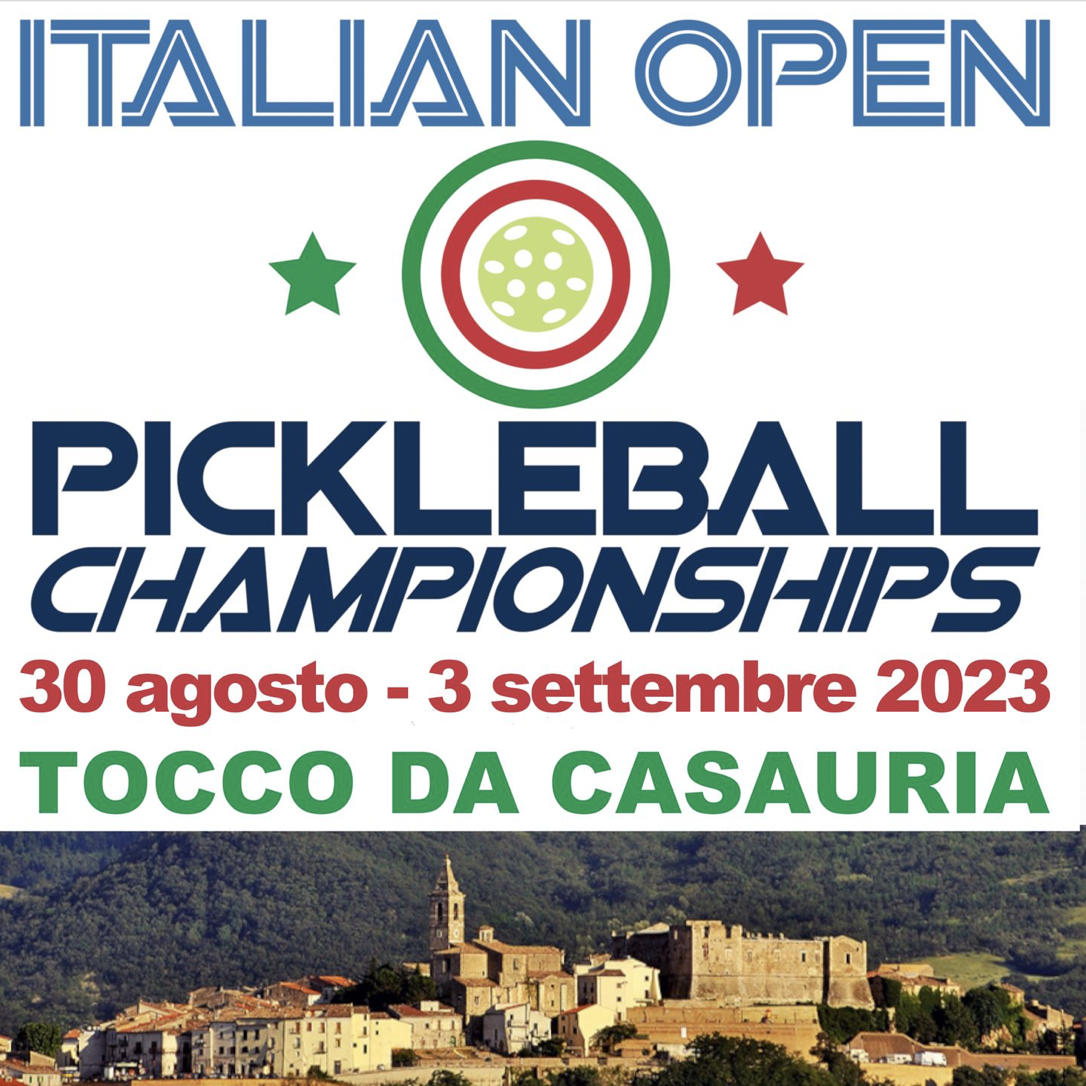 Pickleball Italian Open 2023 Pickleball Milano