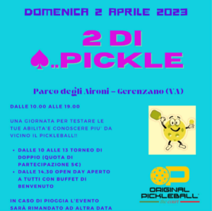 open day pickleball Gerenzano (VA)