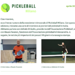 pickleball newsletter