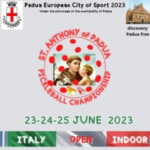 Torneo open di pickleball a Padova