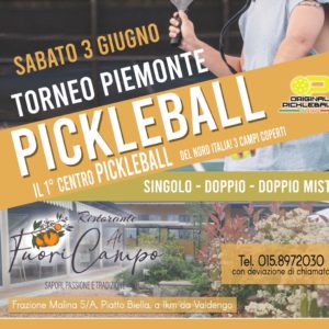 pickleball torneo Biella