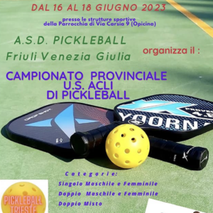 torneo pickleball Trieste