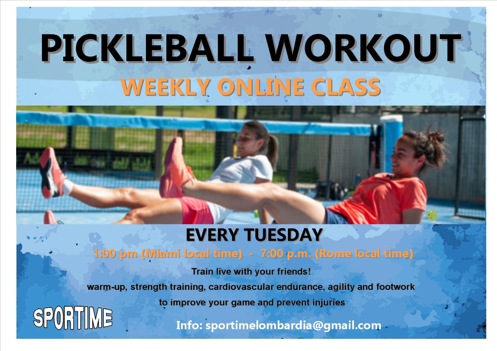 pickleball training online Pickleball Milano