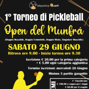 torneo pickleball Alessandria giugno 2024