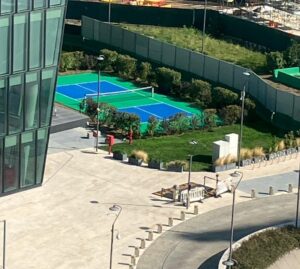 pickleball court citylife Milano