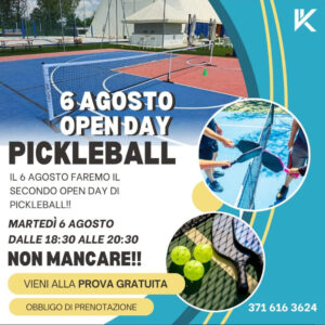 6:8:24 Bagnolo cremasco pickleball Open day