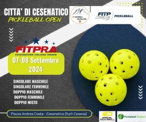 Cesenatico pickleball tournament settembre 2024