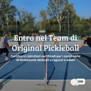 original pickleball selezione istruttori