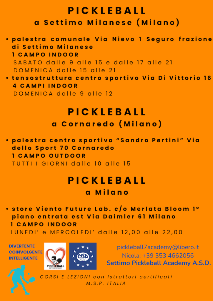 gioco libero a Settimo Milanese