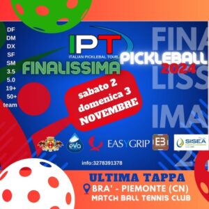 Italian Pickleball Tour finalissima