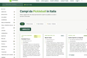 icona campi pickleball in Italia