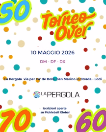 torneo pickleball Lodi maggio 2026