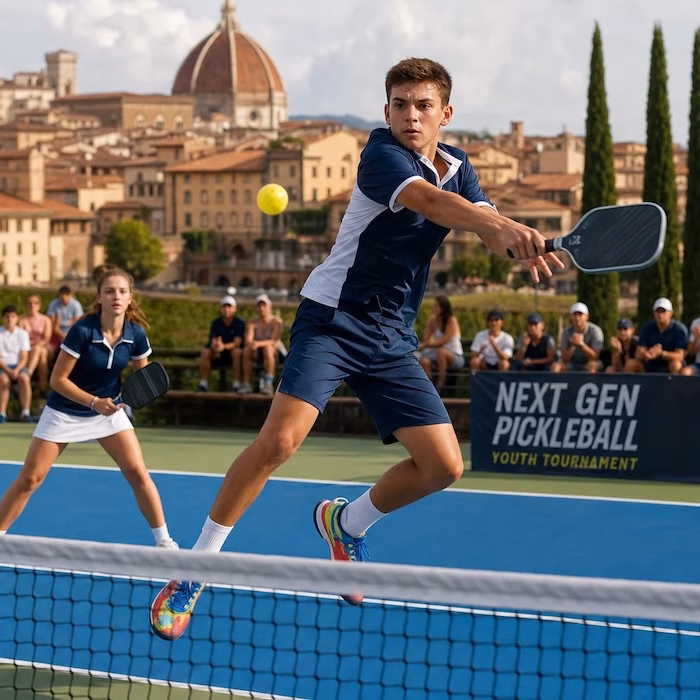 Next Gen Pickleball. Il torneo europeo under 18 in Italia