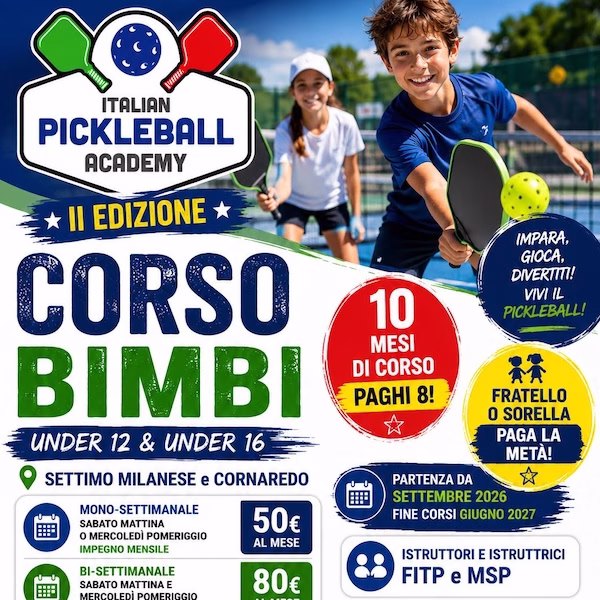 corso bimbi nel milanese, settembre 2026