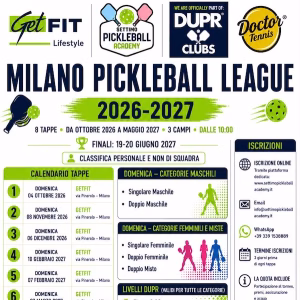 Milano Pickleball League 2026–2027